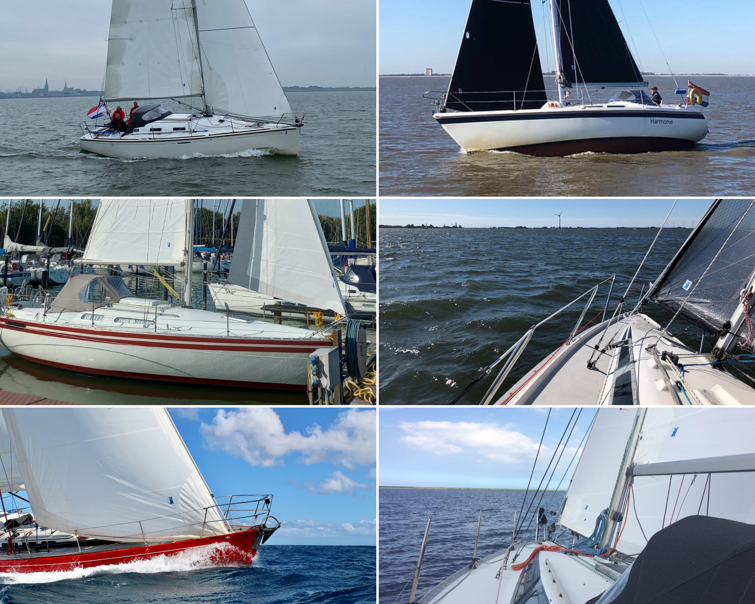 Scherpe jachten collectie